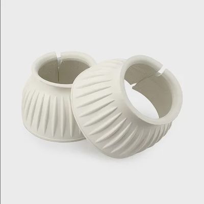 Ribbed Rubber Bell Boots w/ Velcro
