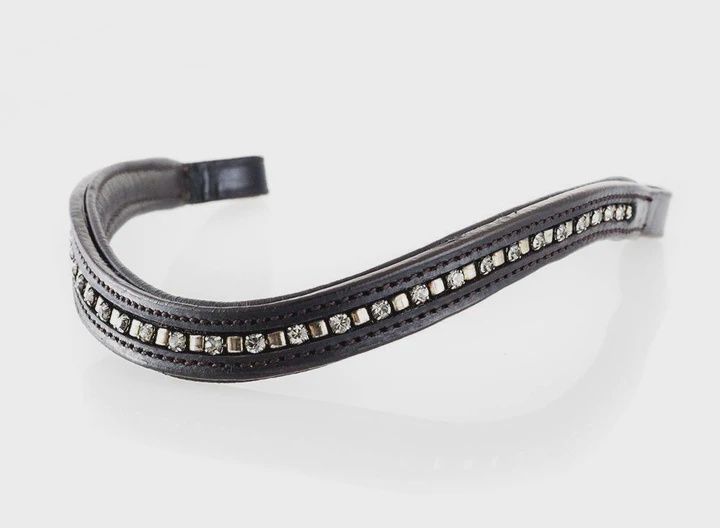 Premium Havana Snaffle Bridle 'Allure'