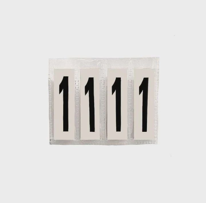 Number Holder Inserts (4-digits)
