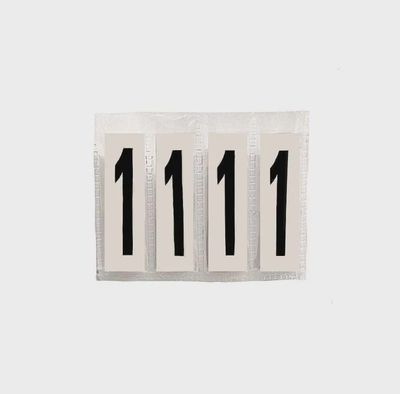 Number Holder Inserts (4-digits)