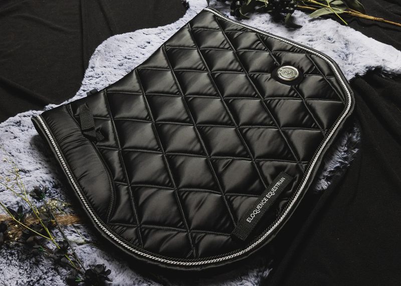 'The King' Black Jump Saddle Pad