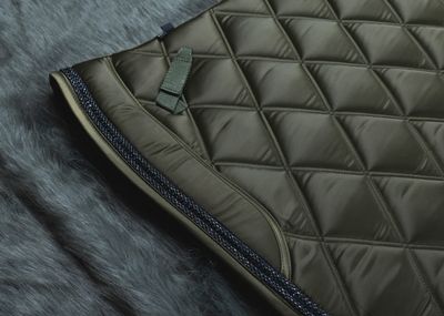 'The Majesty' Olive Jewel Saddle Pad