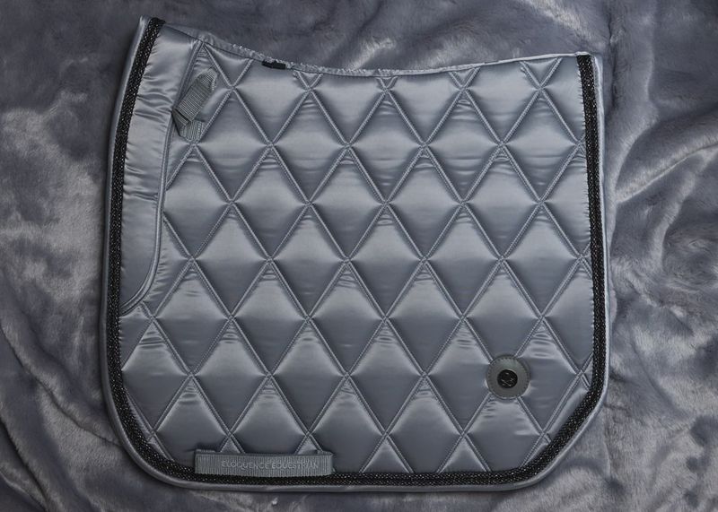 The Duke Grey Jewel Saddle Pad