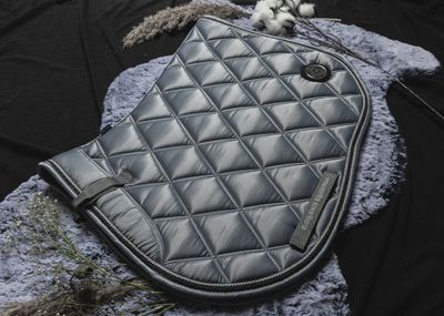 'The Duke' Grey Jump Saddle Pad