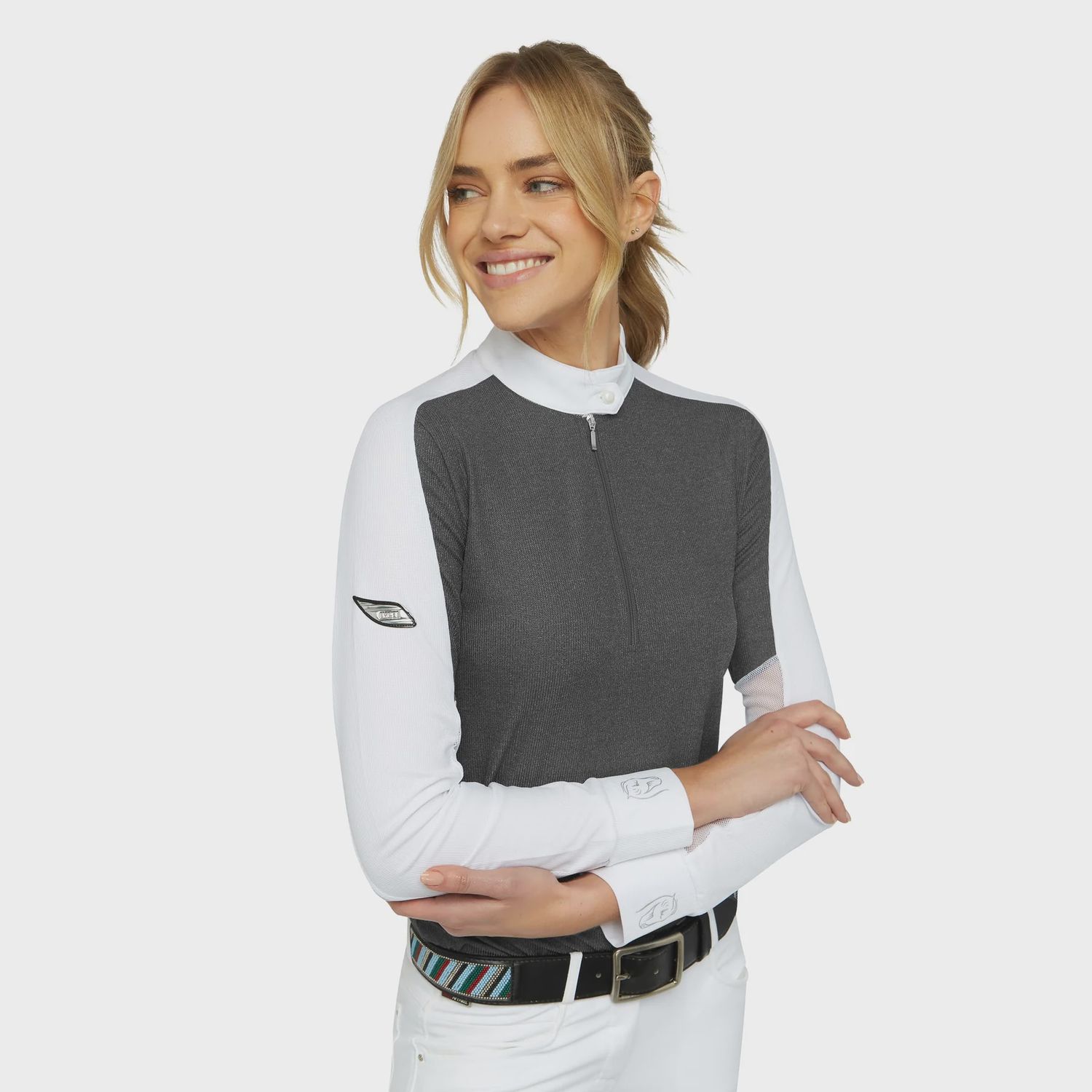 Vienna Competition Shirt, Colour: Grey, Size: XS