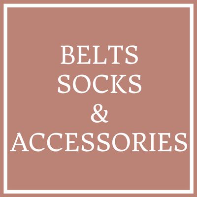 Belts, Socks &amp; Accessories