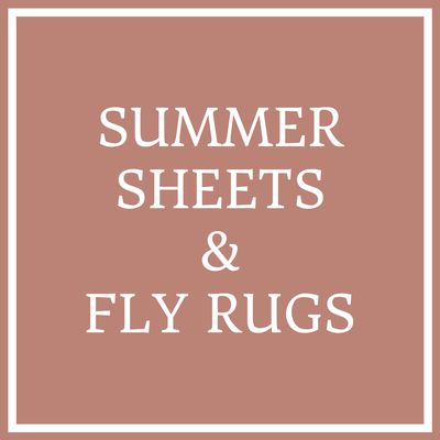 Summer Sheets &amp; Fly Rugs