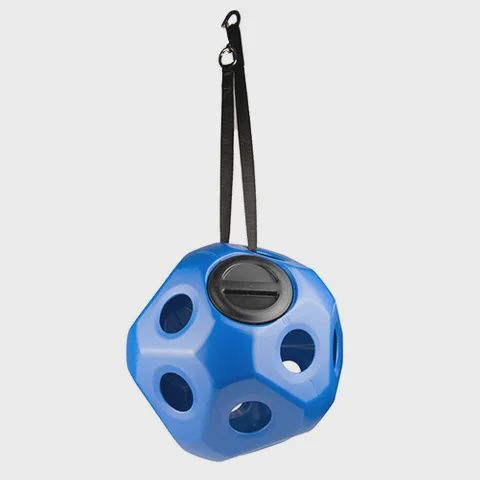 Horse Toy - Slow Feed Ball - Large, Colour: Blue