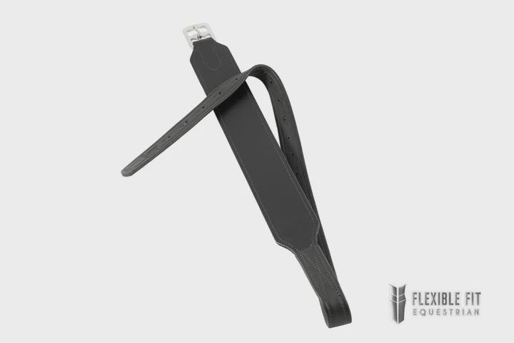 Comfort Stability Stirrup Leathers, Colour: Black, Size: 120cm