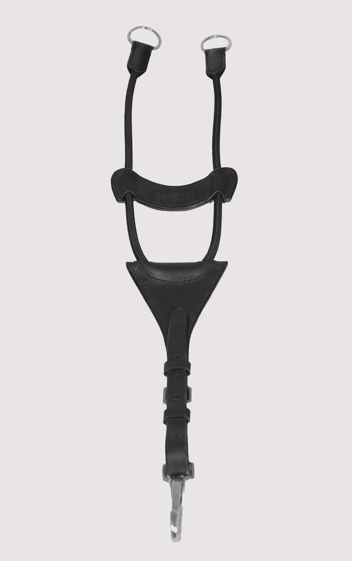 Elastic Martingale Rings, Colour: Black, Size: Full