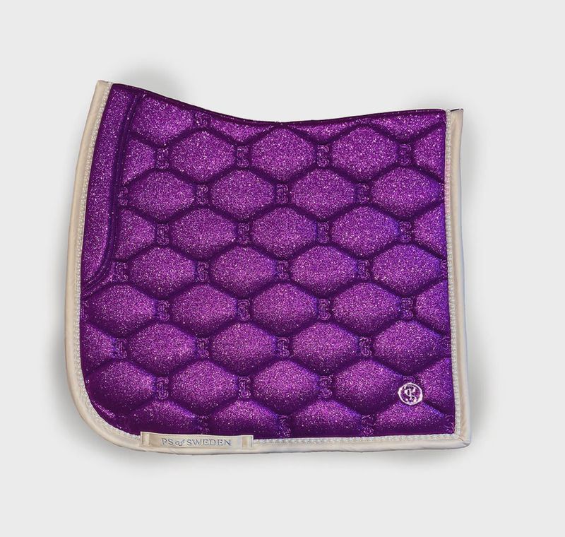 Dressage Pad Stardust Sparkly Violet