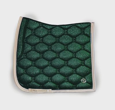 Dressage Pad Stardust Sparkly Emerald
