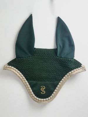 Ear Bonnet Stardust Sparkly Emerald