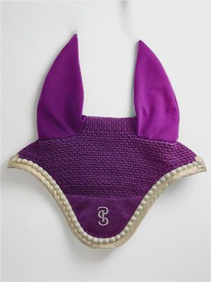 Ear Bonnet Stardust Sparkly Violet