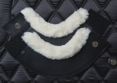 Fleece Bell Boots Black/Natural