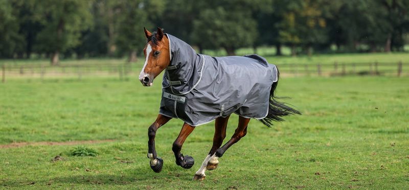 Bucas Smartex Turnout Grey Neck
