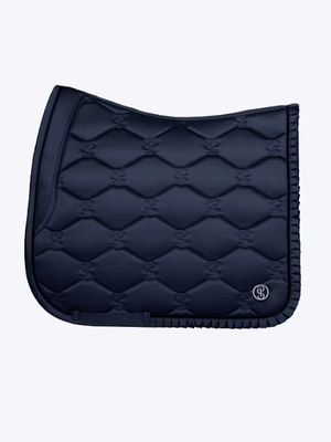 Dressage Pad Navy Ruffle