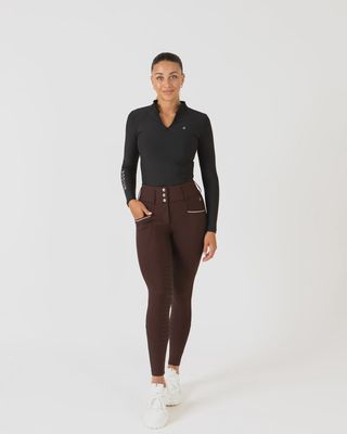 Protech Hybrid Breeches - Brown