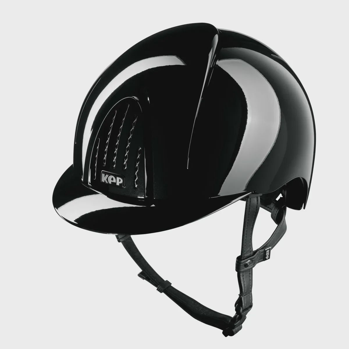 Kep Helmet Smart Nova Metal Polish Black