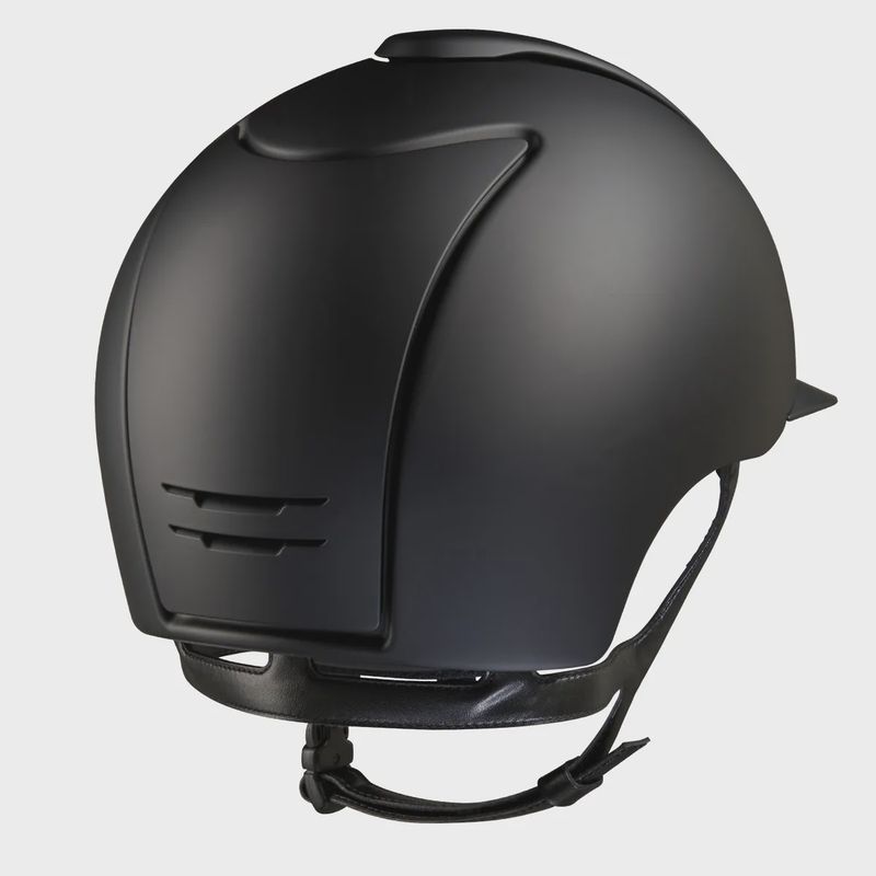 Kep Helmet Cromo 2.0 Matt Black Chrome Frame with Crystal Logo