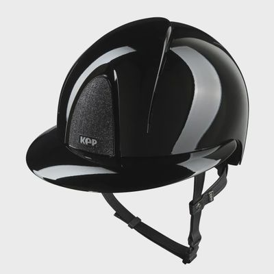 Kep Helmet Smart Nova Metal Polish Star Black - Polo