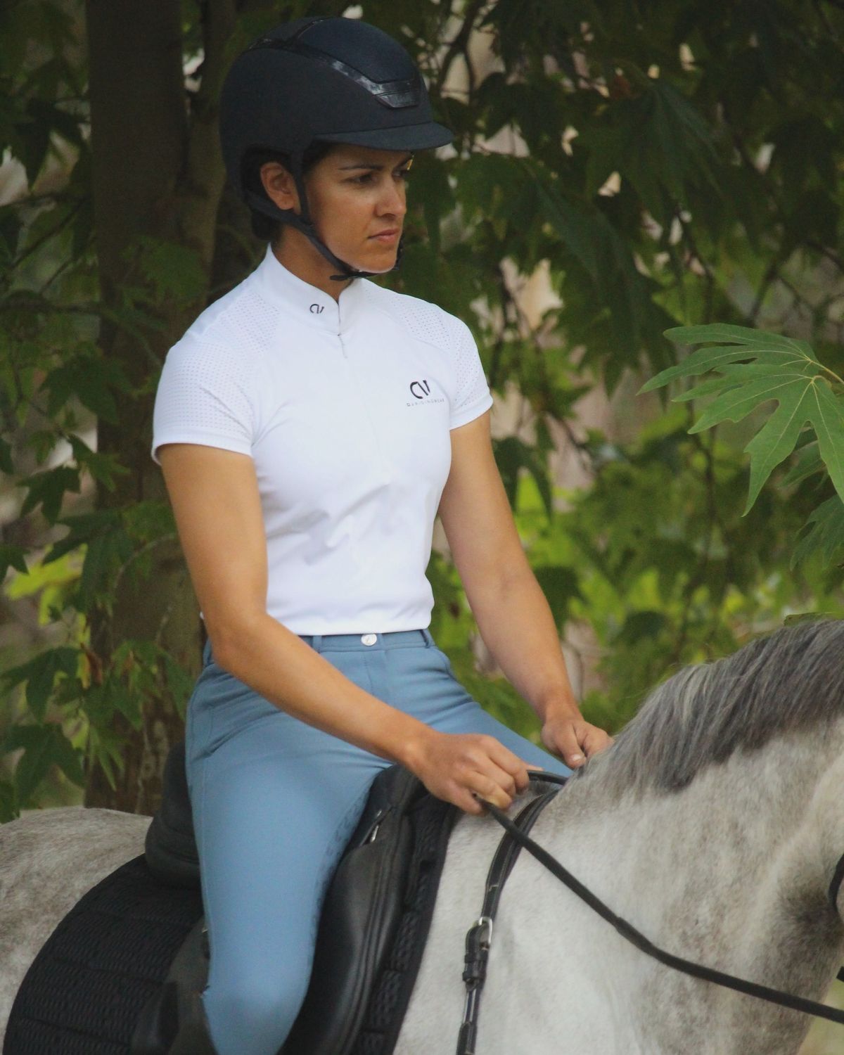 Elle Short Sleeve Shirt - White