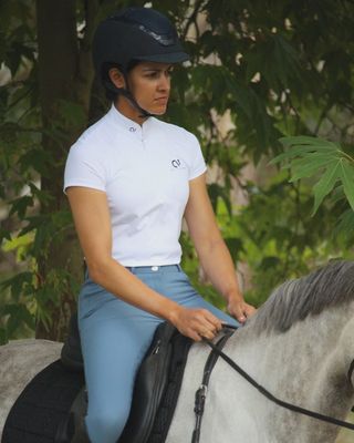 Elle Short Sleeve Shirt - White