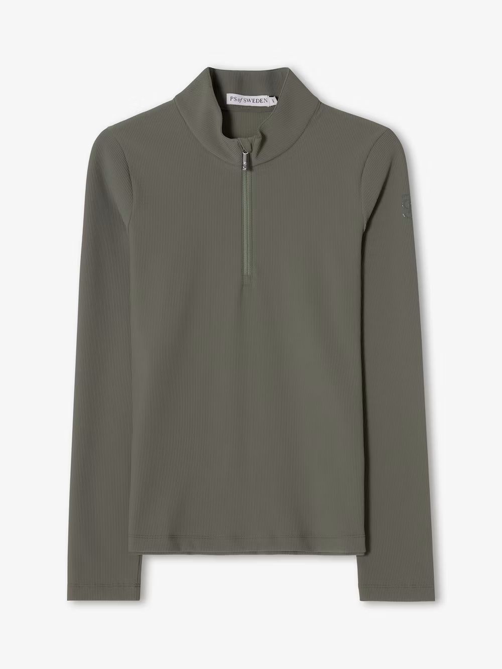 Ryder Ribbed Long Sleeve Baselayer, Colour: Mist Green, Size: XS