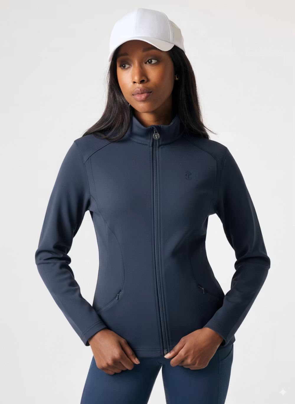 Stella Full Zip Sun Shirt Indigo