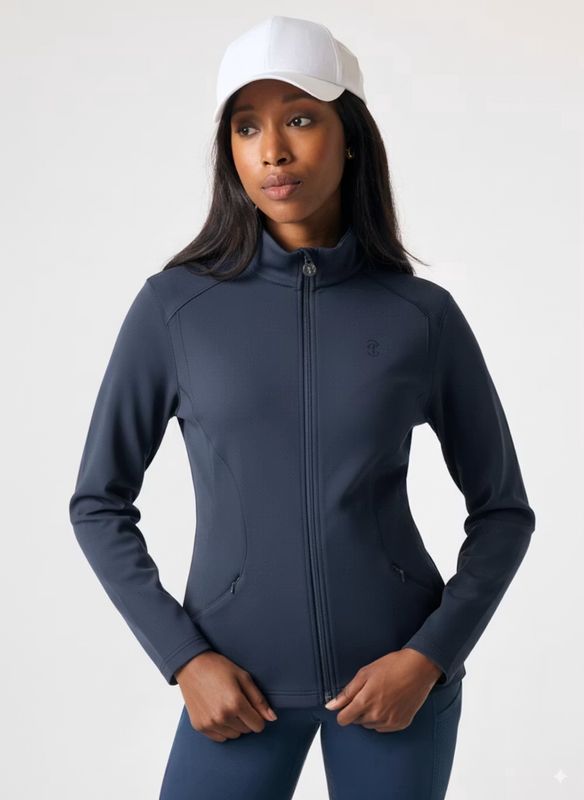 Stella Full Zip Sun Shirt Indigo
