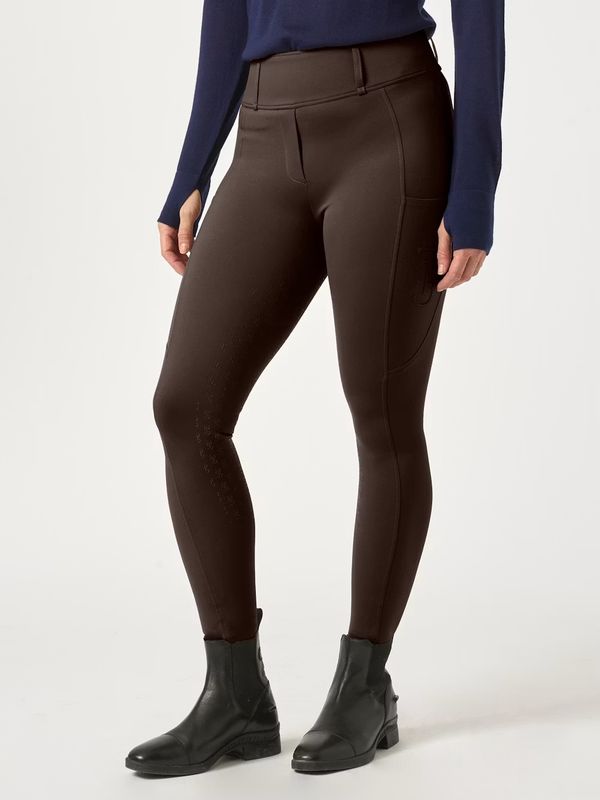 Katja Full Grip Riding Tights Java Noir