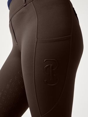 Katja Full Grip Riding Tights Java Noir