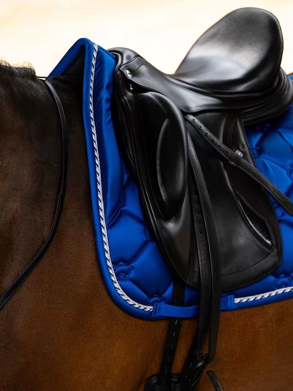 Dressage Saddle Pad Original Monogram Sapphire Crush