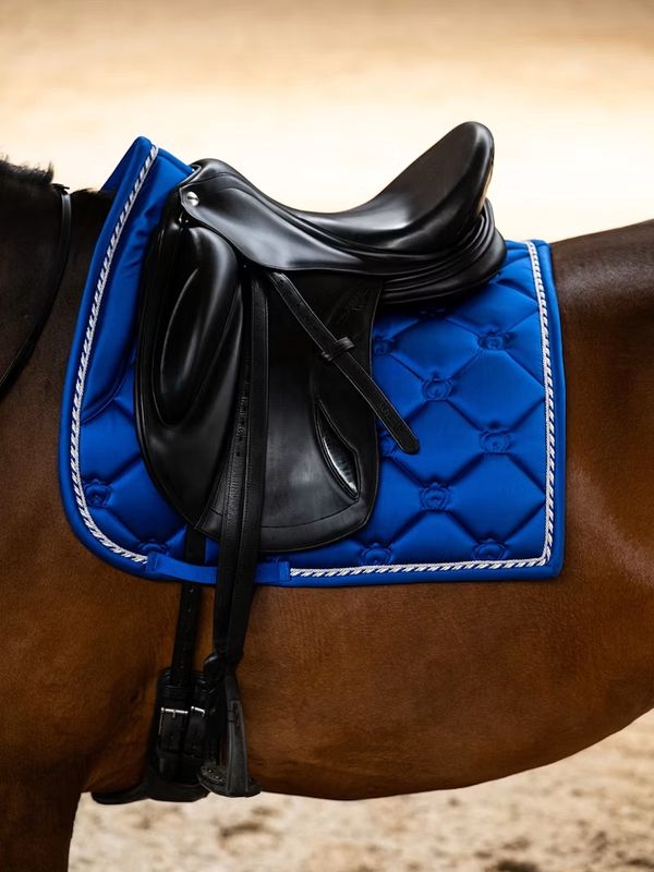 Dressage Saddle Pad Original Monogram Sapphire Crush