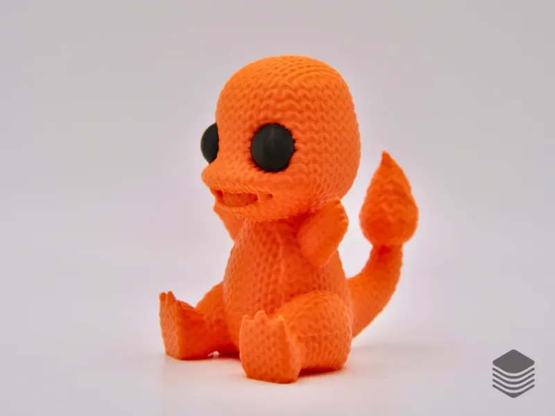 Stickad Charmander