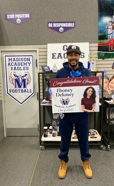 Yard Sign Custom for School Administrators 18" x 24"