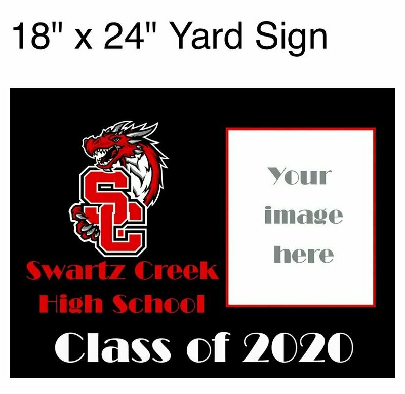 Yard Sign School Template 18" x 24"