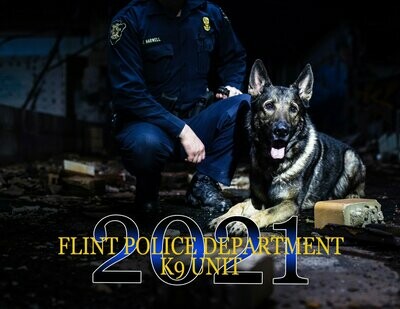 Flint Police K9 Unit 2021 Calendar