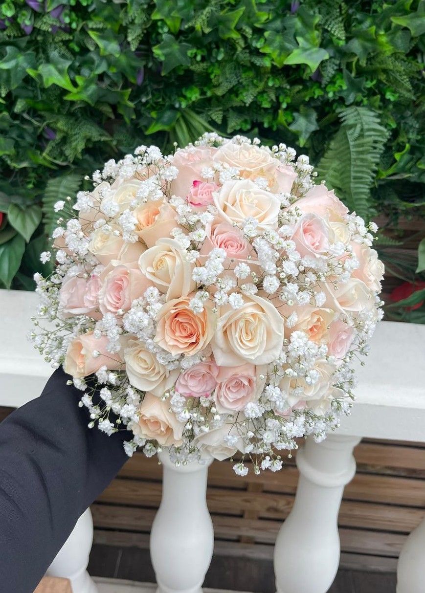 Bouquet de mariée  — Romance pastel