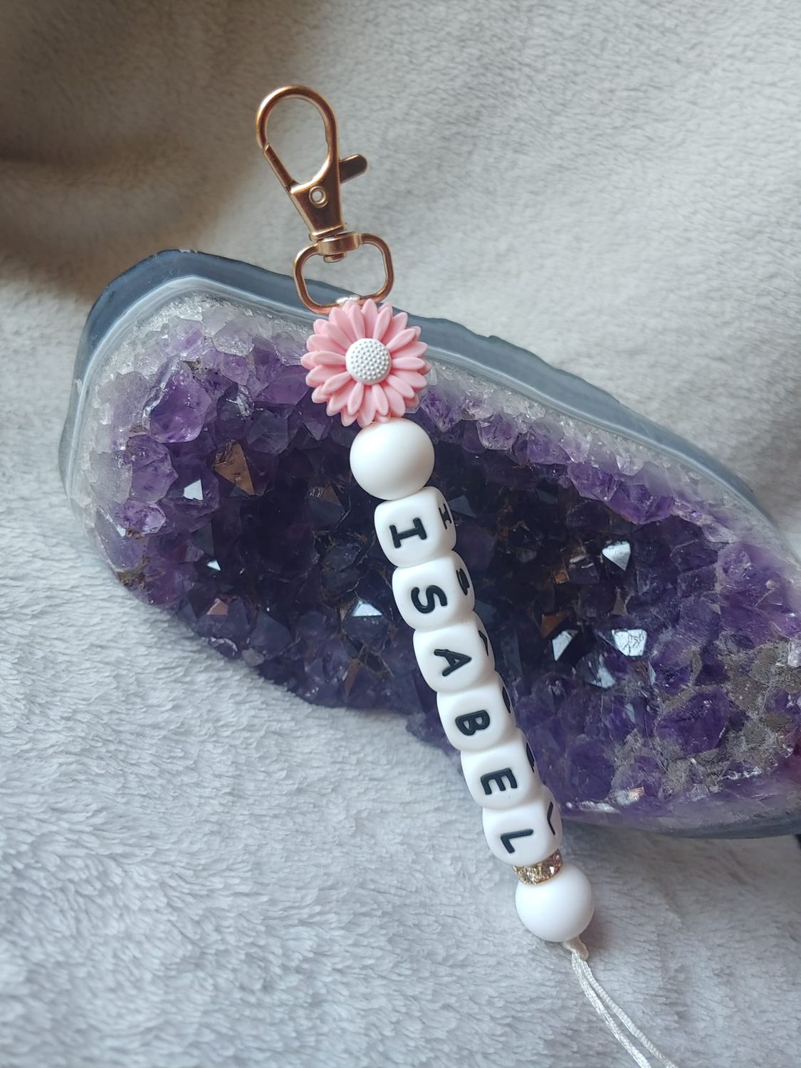 🔠 Llavero Personalizado con Nombre – Silicona resistente y colorida ✨