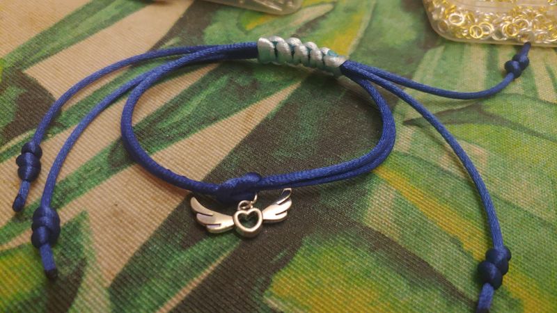 💖👼 Pulsera Corazón con Alas de Ángel
