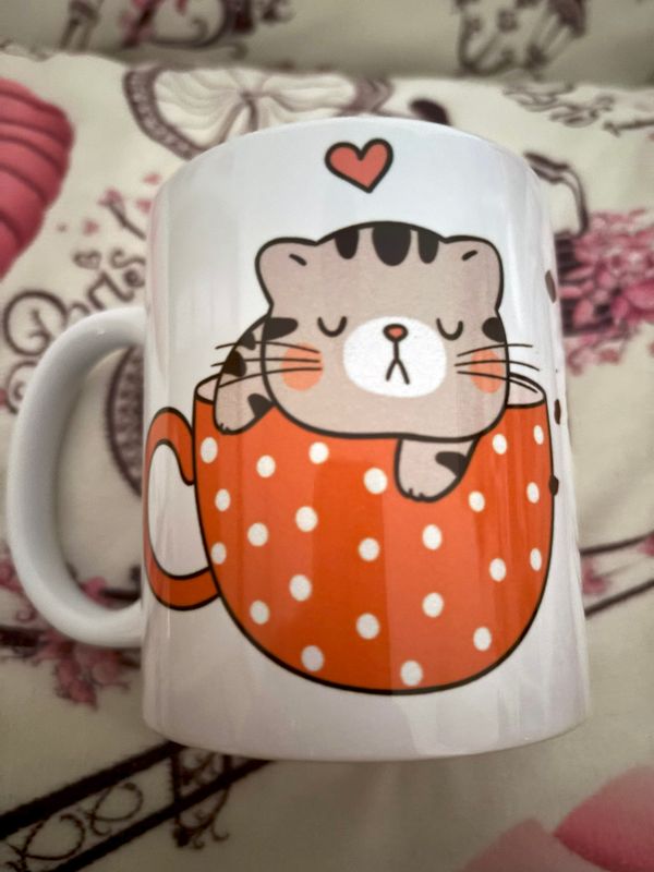 ☕ Taza “Miau, Café mañanero”