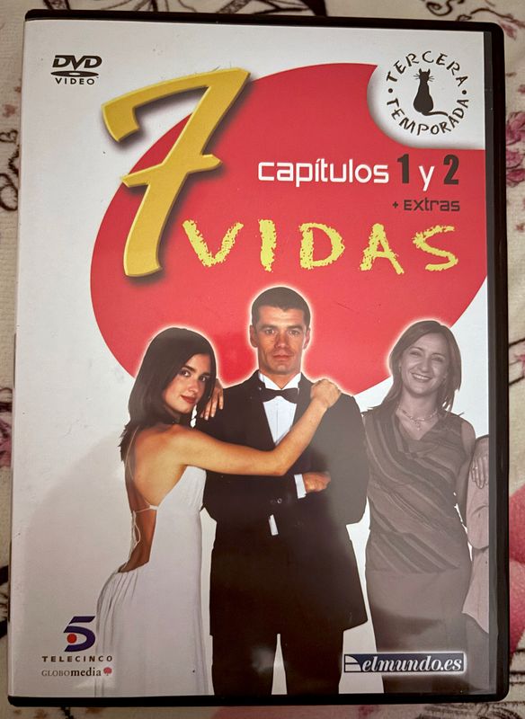 📀7 Vidas-Varios Episodios Tercera Temporada (DVD)