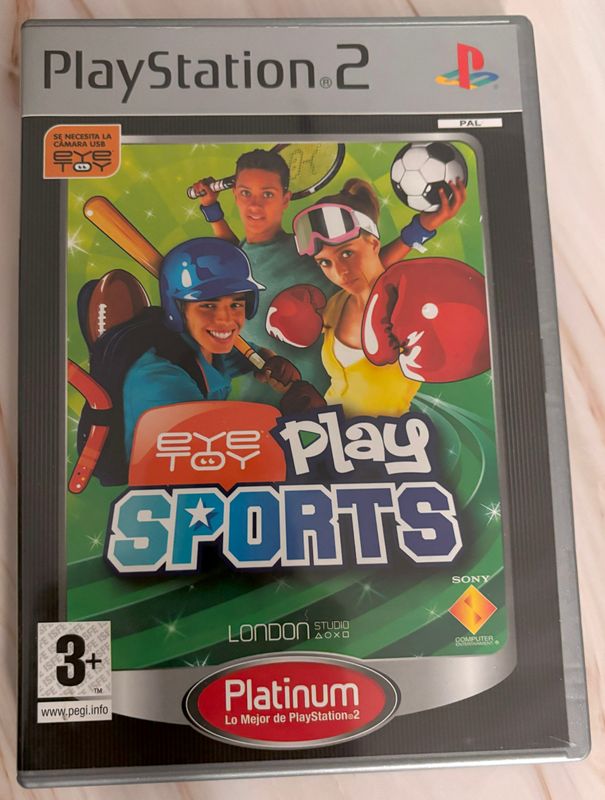 🕹️ EyeToy Play Sports – PS2 (Castellano)
