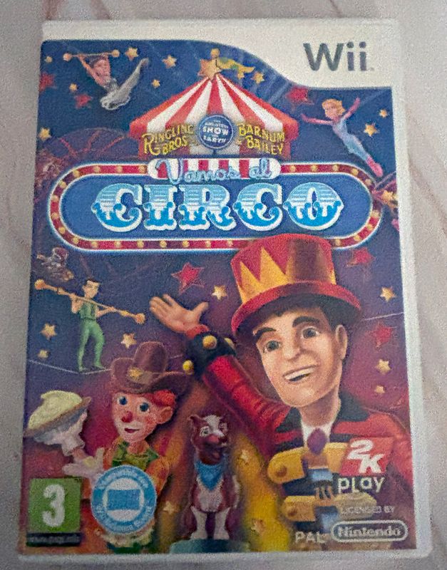 🎪 Vamos al Circo – Juego Wii (Castellano)