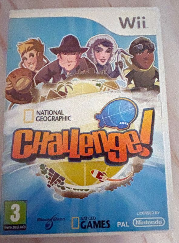 🌍 National Geographic Challenge! – Nintendo Wii (PAL España)