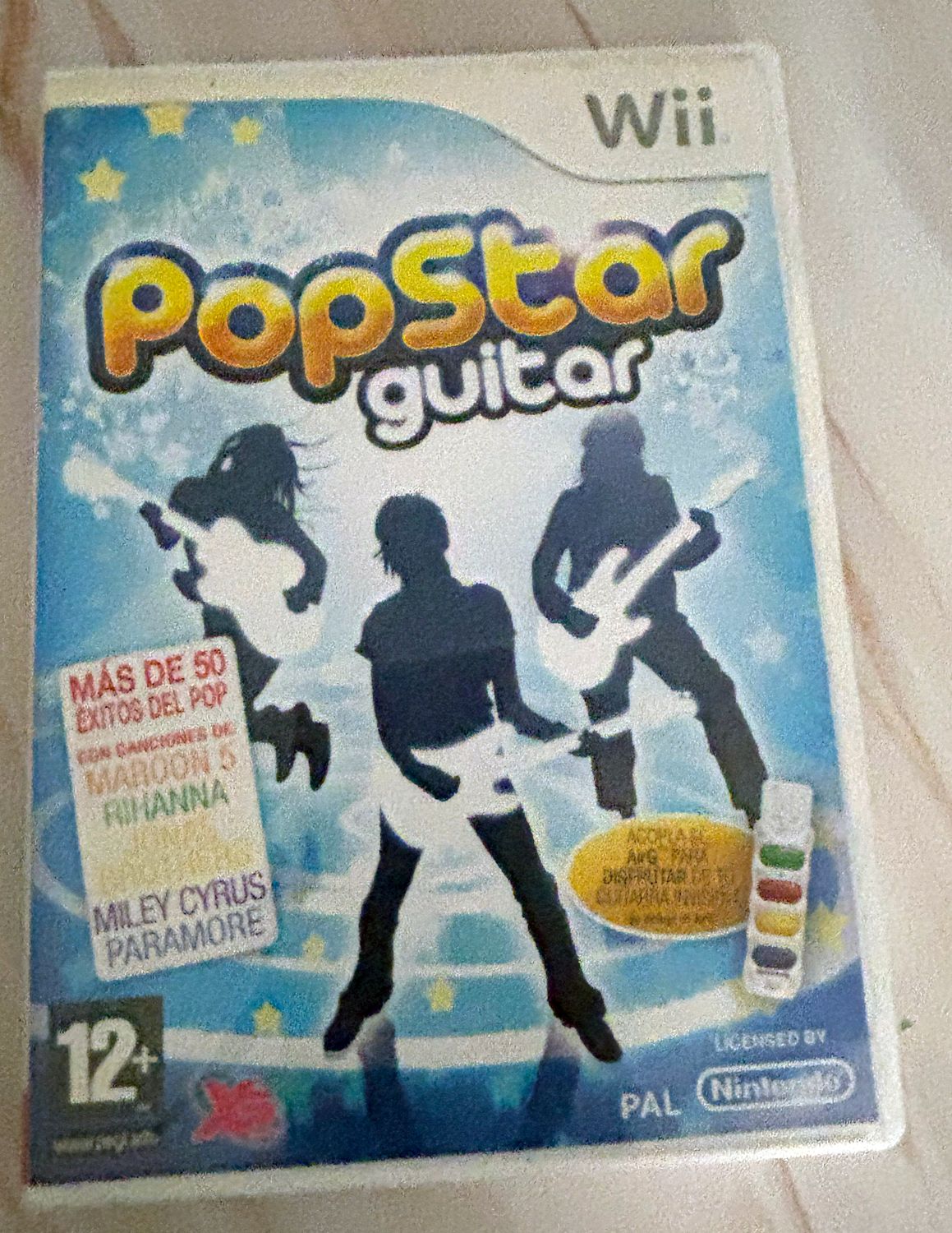 🎸 PopStar Guitar – Nintendo Wii (PAL España)