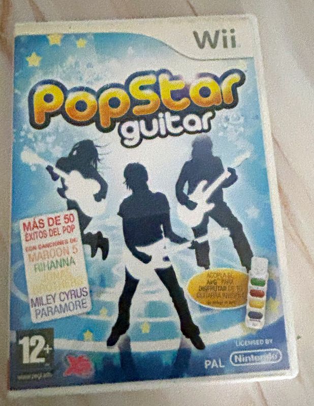 🎸 PopStar Guitar – Nintendo Wii (PAL España)