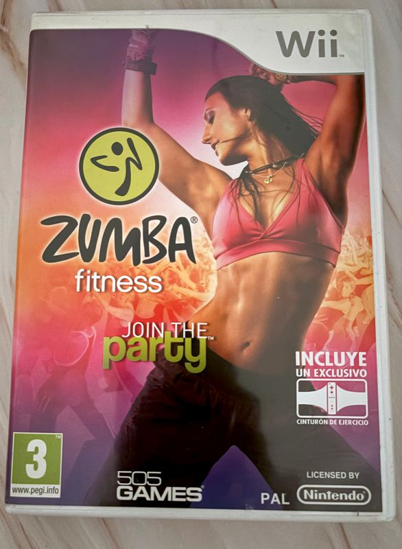 💃 Zumba Fitness: Join the Party – Nintendo Wii (Solo Disco)