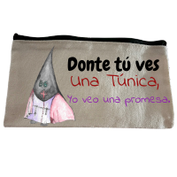 ✨ Estuche Cofrade “Donde tú ves una túnica, yo veo una promesa”